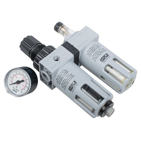 Filter Regulator Lubricator 1/4" With Auto Drain